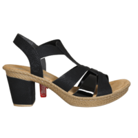 RIEKER 665K3-00 SORT