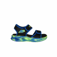 SKECHERS 407032L/BKBL S-LIGHTS GLOW SANDAL