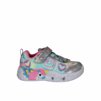 SKECHERS S LIGHT UNICORN CHARMER LIL HEART SPARKLES 303064N/SMLT