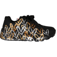 SKECHERS UNO LITE METALLIC LOVE 314064L/BKGD
