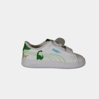PUMA SMASH 3.0 DINO V INF 405637 01 WHITE/GREEN