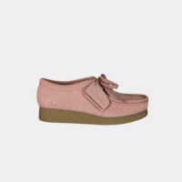 CLARKS WALLABEEVOSH 26186342 LIGHT PINK