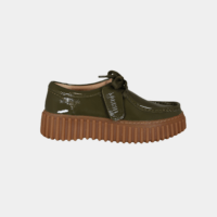 CLARKS 26186668 TORHILL BEE – DARK OLIVE PATENT