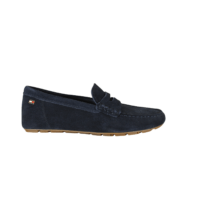 TOMMY HILFIGER FW0FW08558 FLAG SOFT SUEDE DRIVER LOAFER