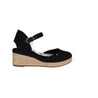 TOMMY HILFIGER MID WEDGE ESPAD CLOSED TOE FW0FW09233 SORT