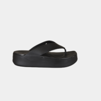 CROCS GETAWAY PLATFORM FLIP 209410-001 BLACK