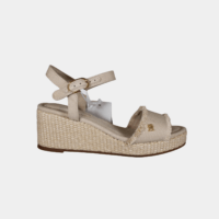 TOMMY HILFIGER FW0FW09470 MID WOMEN WEDGE ESPAD FRINGE