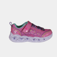 SKECHERS LIGHTS-HEART LIGHTS-BUBBLE LOVE 303736LC/PKMT